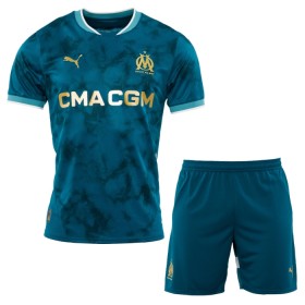 Tenue Enfant Olympique de Marseille Exterieur 2024-25 (+ Short)